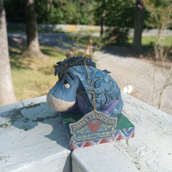 Disney Traditions Eeyore True Blue Companion Figurine Jim Shore - Picture 1 of 5